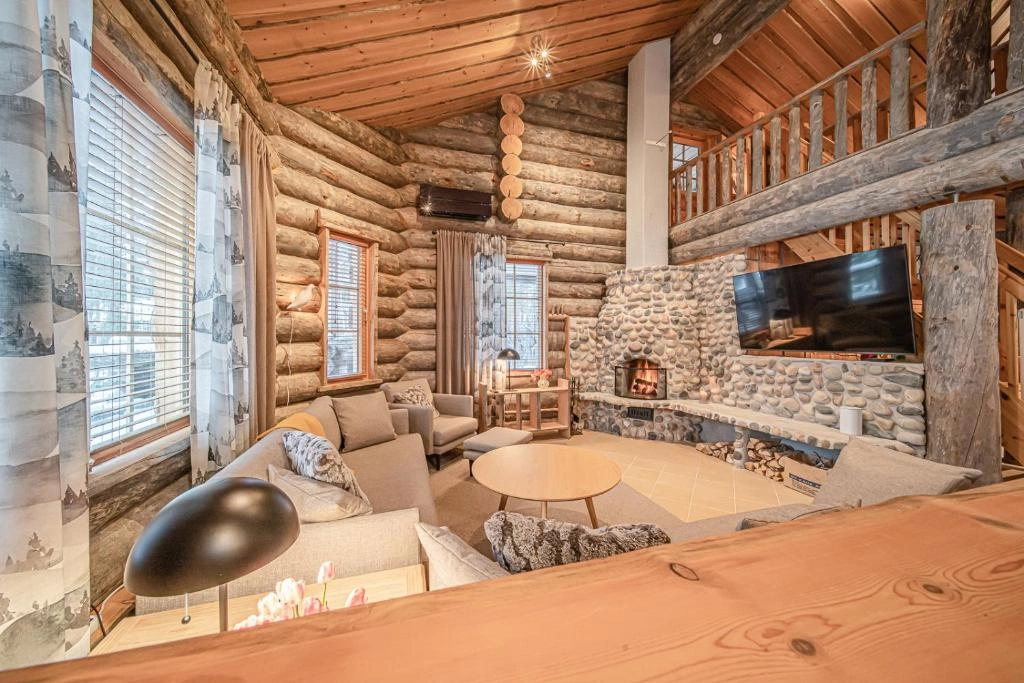 Tunnelmallinen olohuone